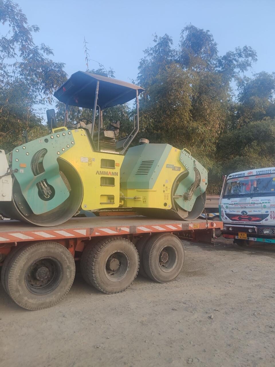 Ammann tandem roller